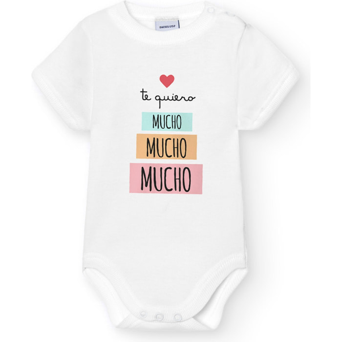 Body bebé personalizado frases algodón