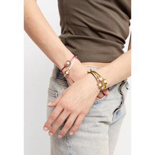 Pulsera SER DIFERENTE GRIS M
