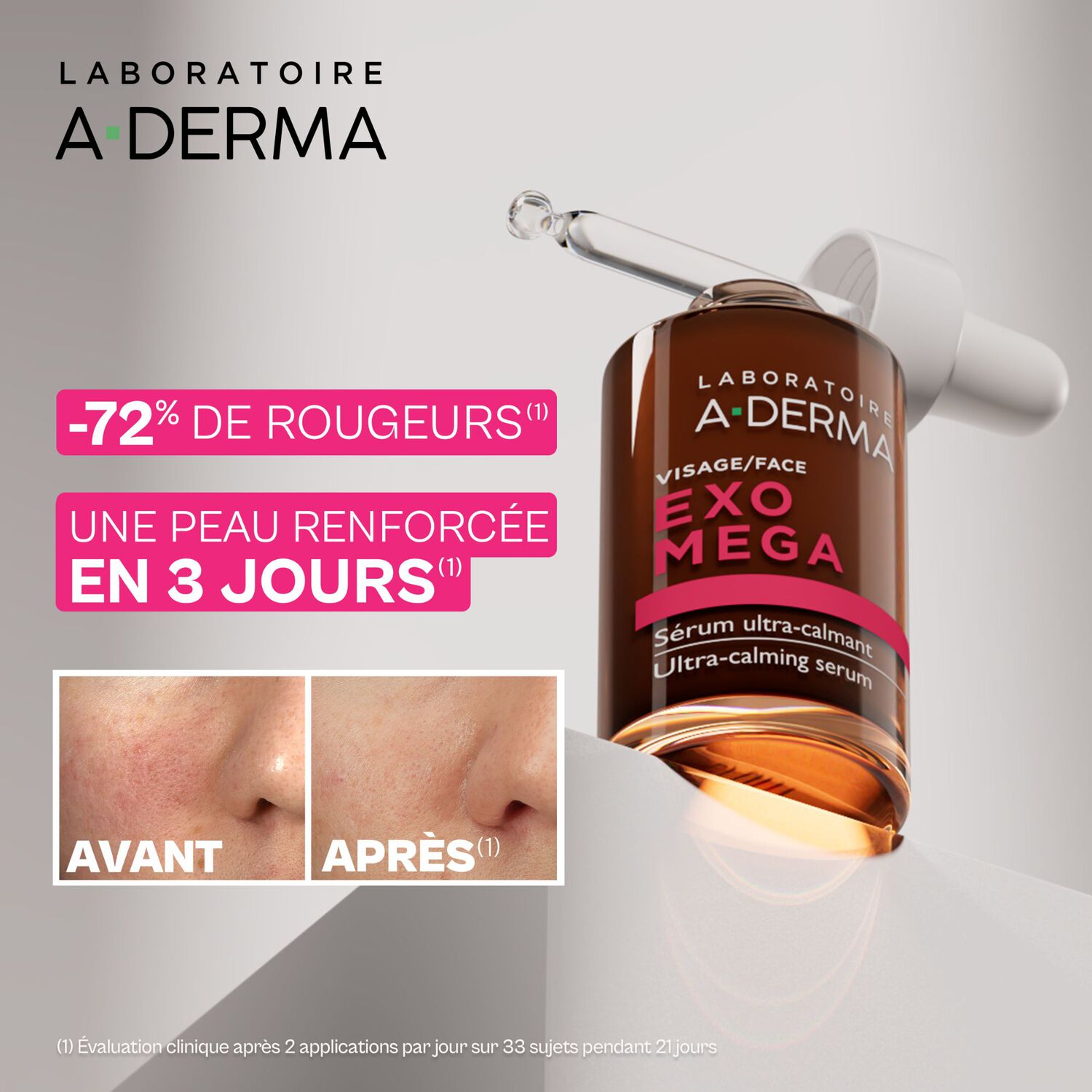 Exoméga - Sérum Ultra-Calmant 30ml