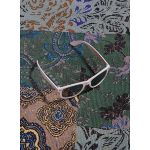 Tapis artisanal  Kilim sans velours NOVU motif ethnique