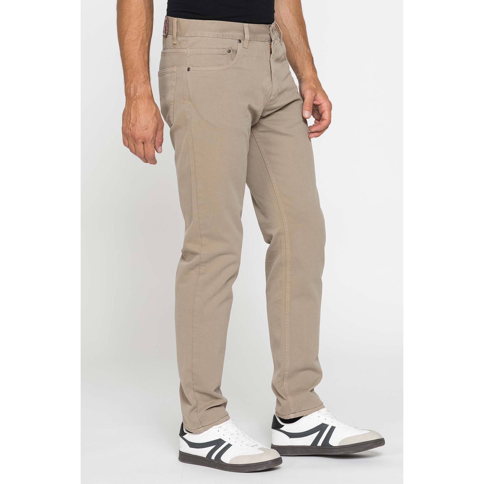 5 TASCHE MOD. 707 REGOLARE IN PESANTE GABARDINA DI COTONE