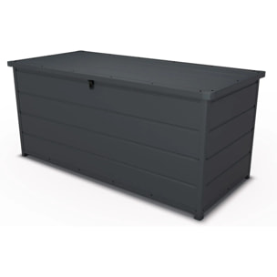 Coffre de jardin résine anthracite 780 L