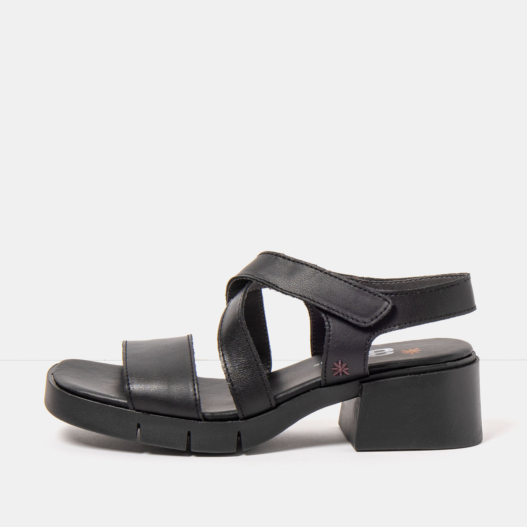 Sandalias con tacón 2062 NAPPA BLACK / VARSOVIA color Black