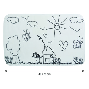 Alfombra de baño 45 X 75 CM