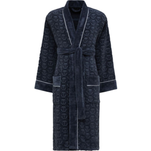 PHILIPP PLEIN Kimono Bathrobe Hexagon
