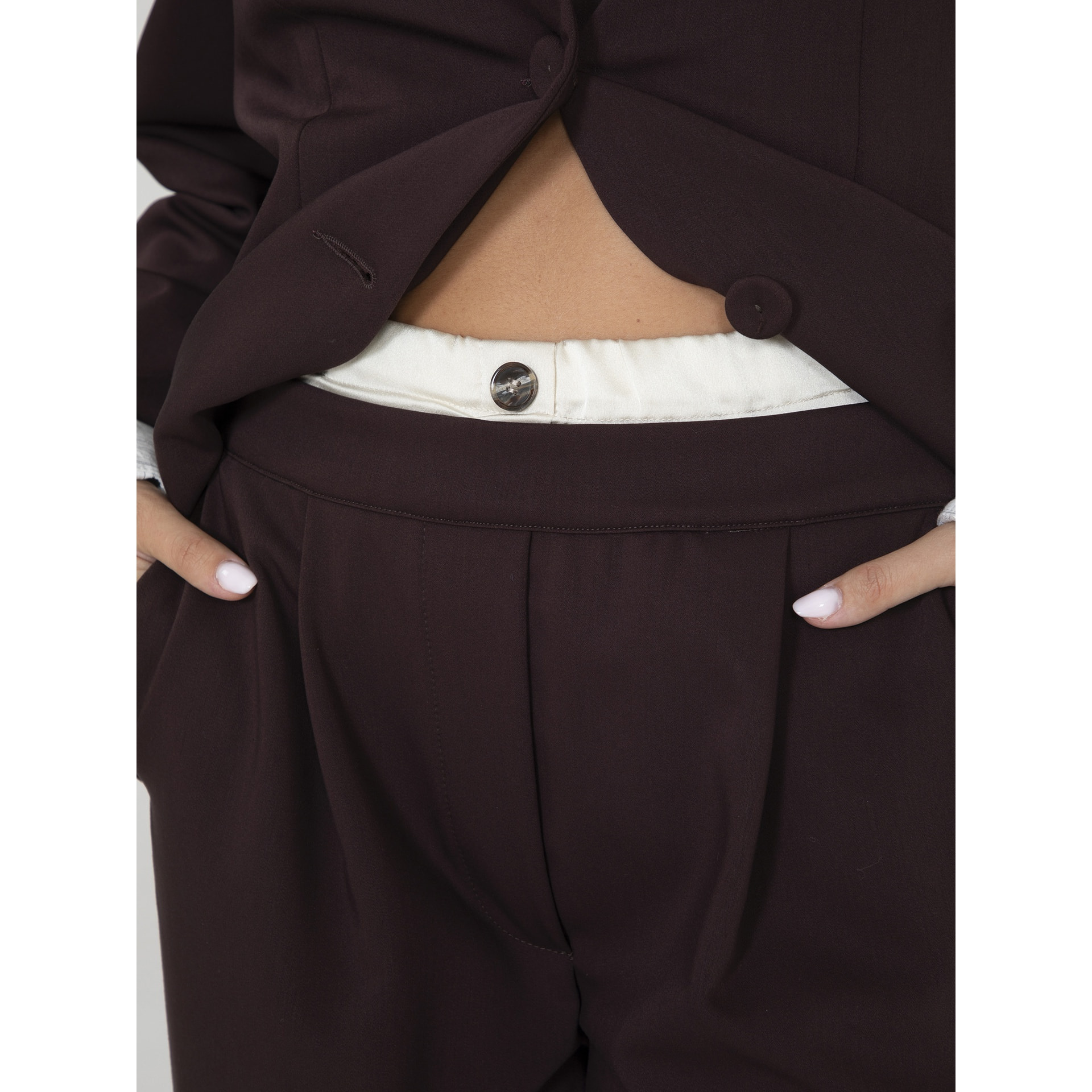 Pantaloni donna Edera Ultra - Made in Italy - 76% Poliestere