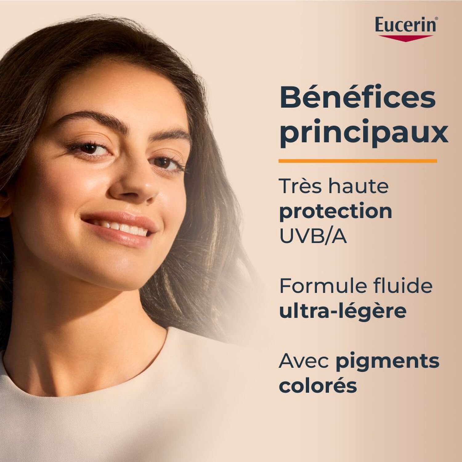 Sun Hydro protection SPF50+ - Fluide Ultra-Léger Teinté 50 ml
