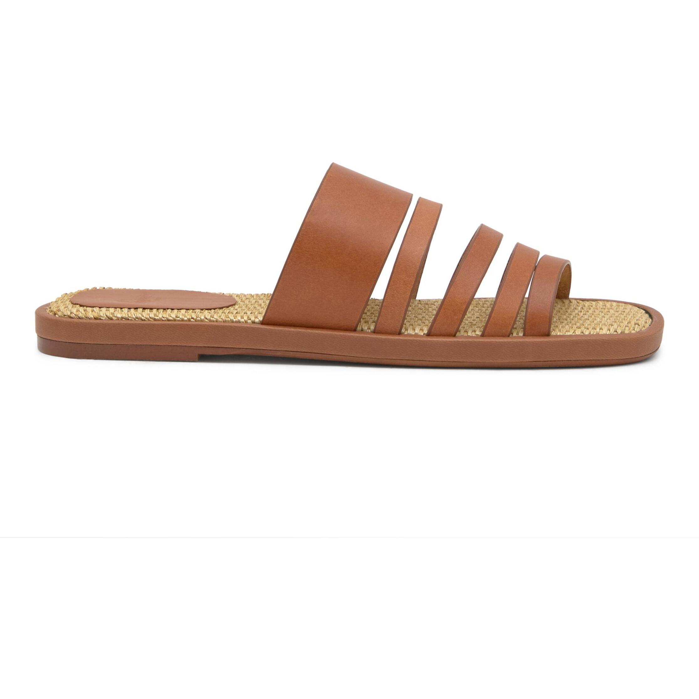 Sandalia plana slip-on Paloma 2cm