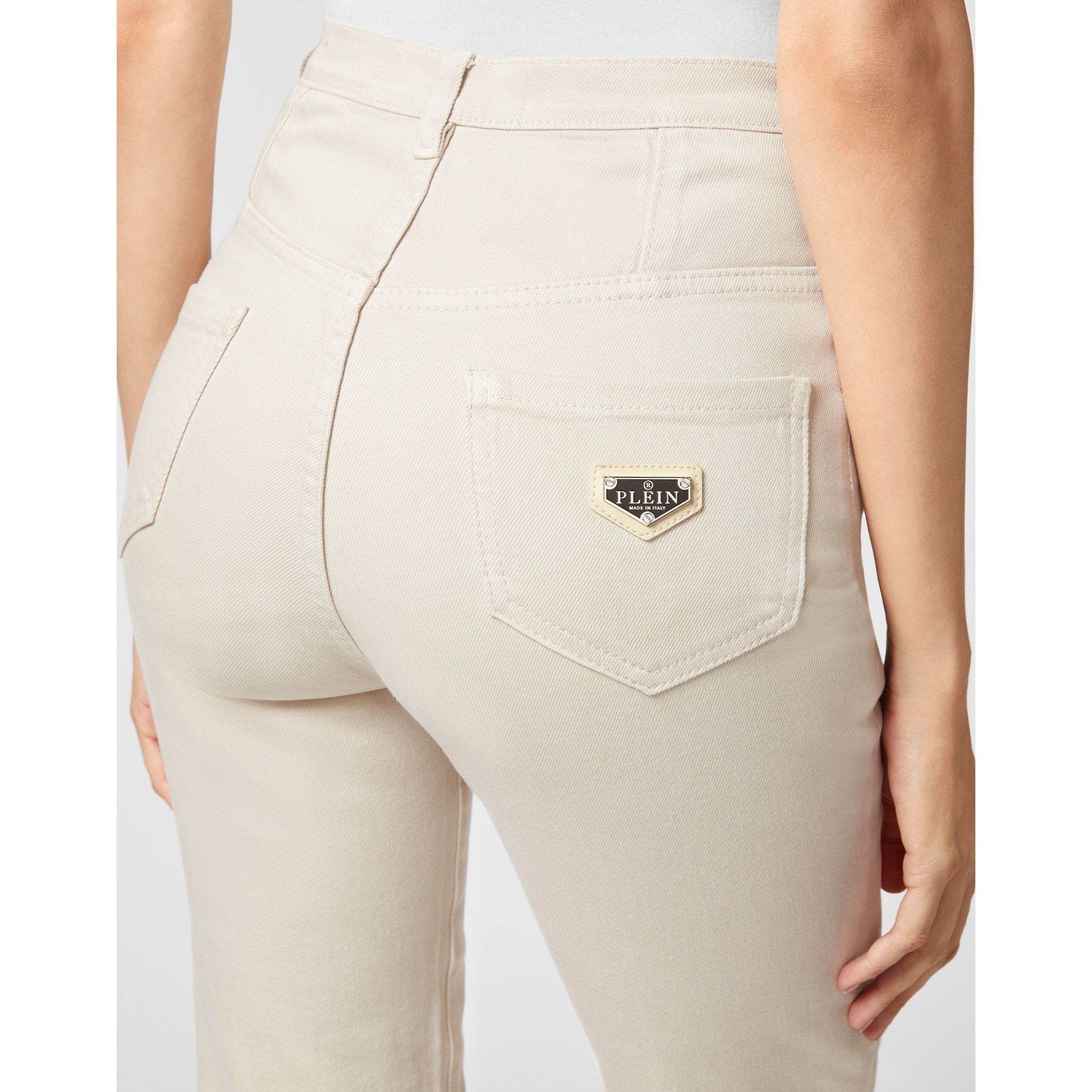 PHILIPP PLEIN Jegging de cintura alta ICONIC PLEIN