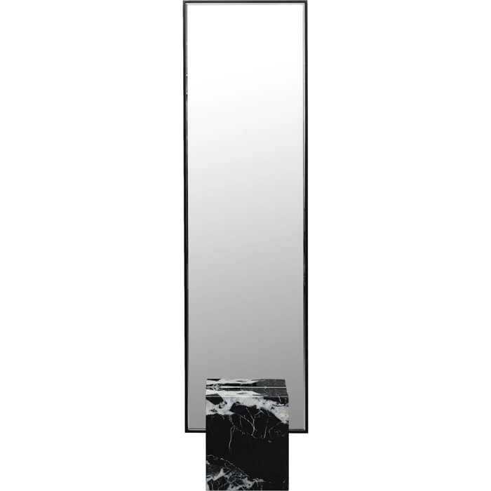 Miroir sur pied Hulda 180x46cm noir Kare Design