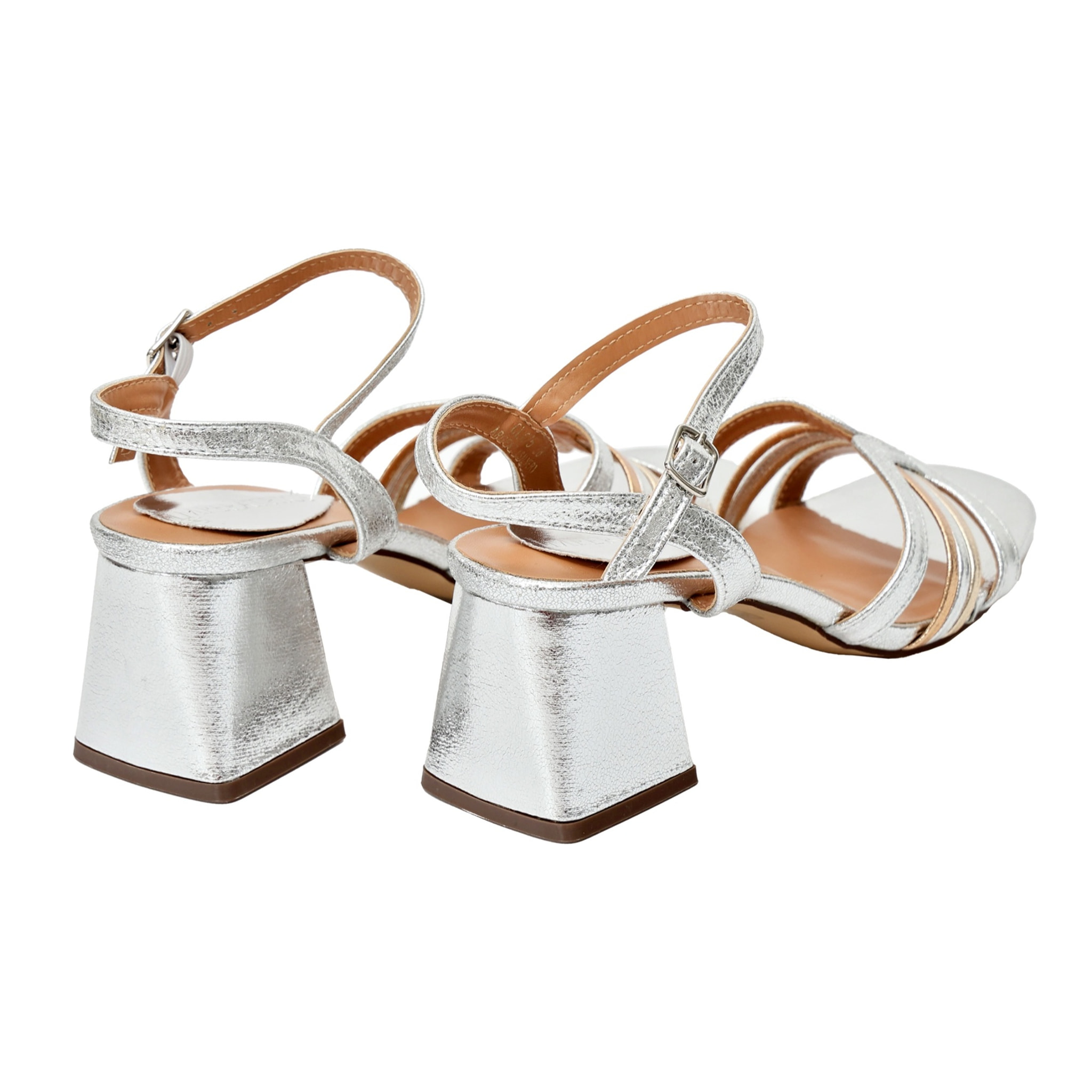 Sandali cinturino regolabile - tacco 7,5 cm