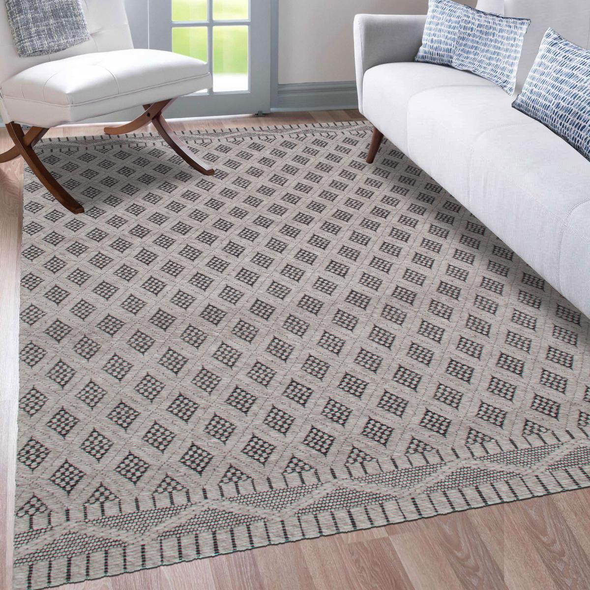 Tapis Kilim en matiére recyclé