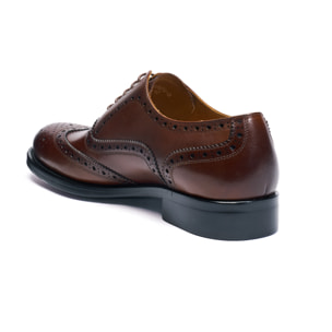 Scarpa Oxford British Passport Testa di moro