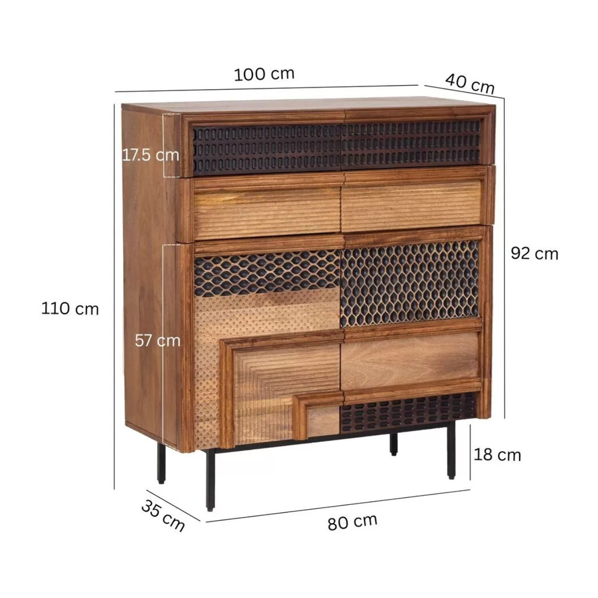 Buffet haut Gino Kare Design