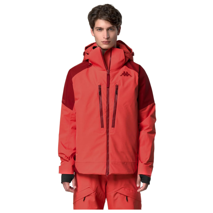 Kappa - Giacche Uomo Rosso - 6Cento 602C