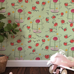 Carta da Parati Ufficiale Il Piccolo Principe Rosa Protezione Libertà