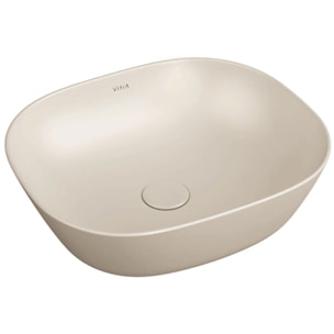 Vasque à poser rectangulaire Plural sable