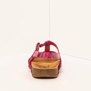 Sandalias 0946S SNAKE FUXIA/ I BREATHE color Fuxia