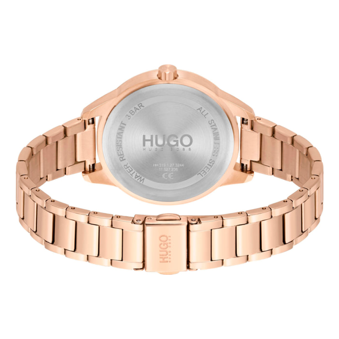 Reloj Hugo Boss 1540092 Mujer Analogico Cuarzo con Correa de Acero inoxidable