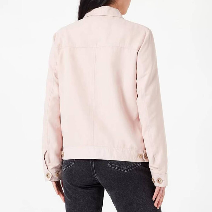 Chaqueta Mujer de la marca GEOX  modelo W LICENA SHORT JKT ROSA