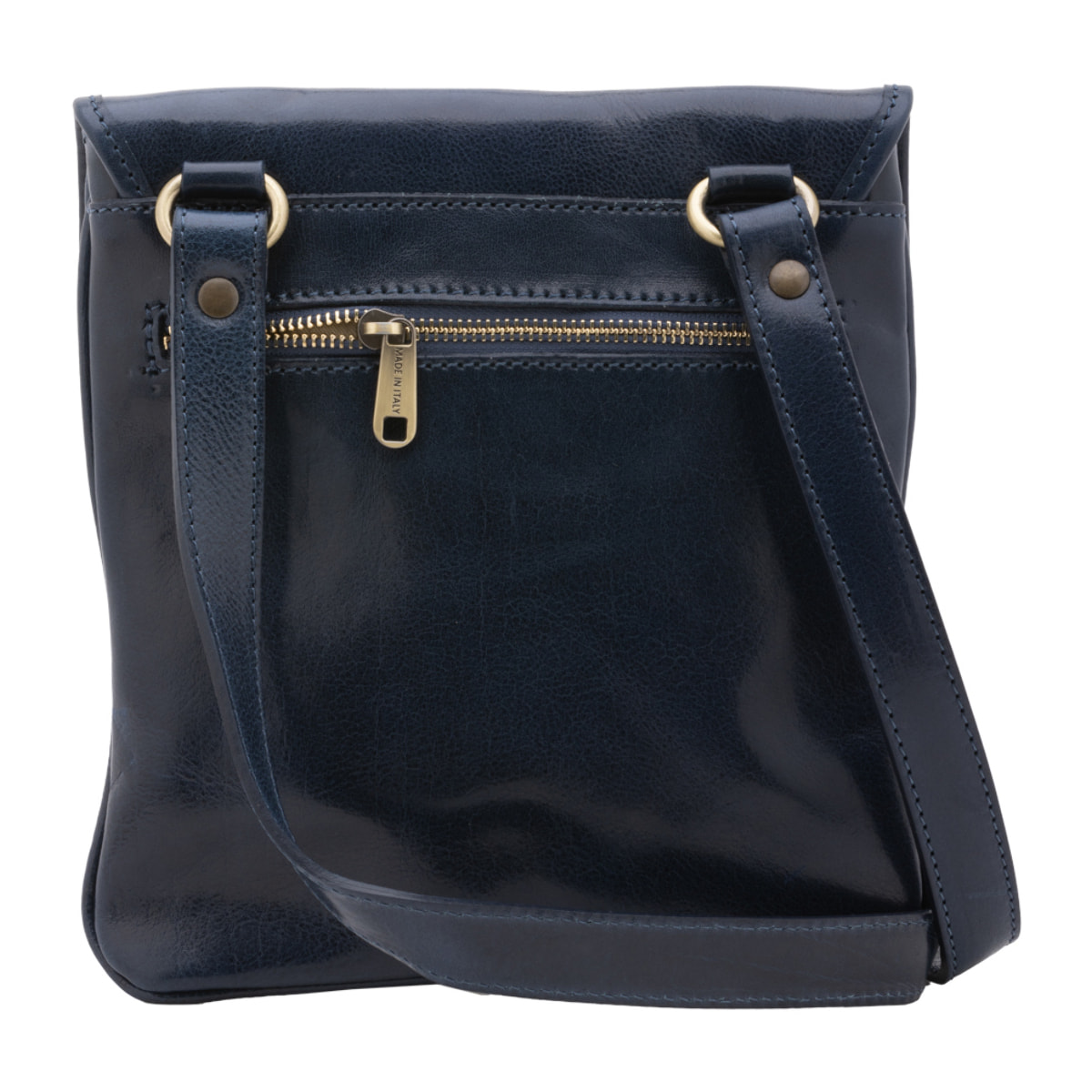 Borsa a tracolla  da uomo In Vera pelle Made in Italy 25x23x4 cm