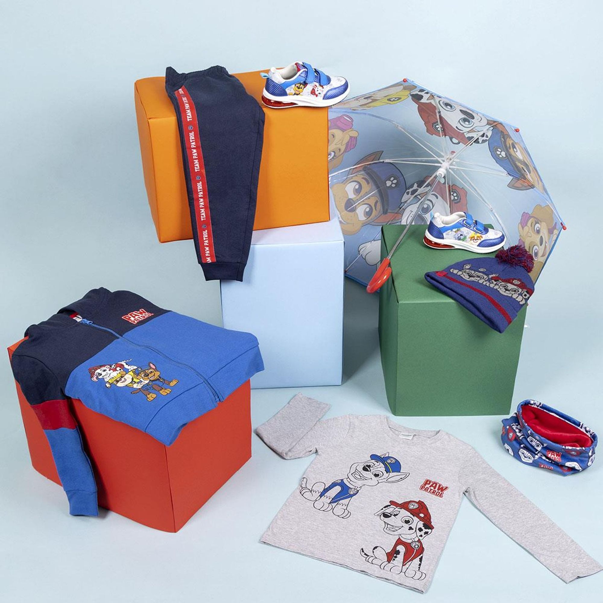 Paraguas Manual Poe Burbuja Paw Patrol Multicolor