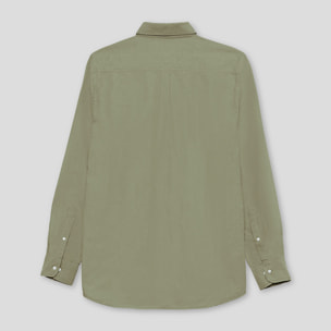 Polo Niño Manga Larga de Punto Camisa 100 % Algodón Color Blanco, Cuello Button-Down, Botones Frontales, Logo Bordado | Color: Verde oscuro | Street Monkey