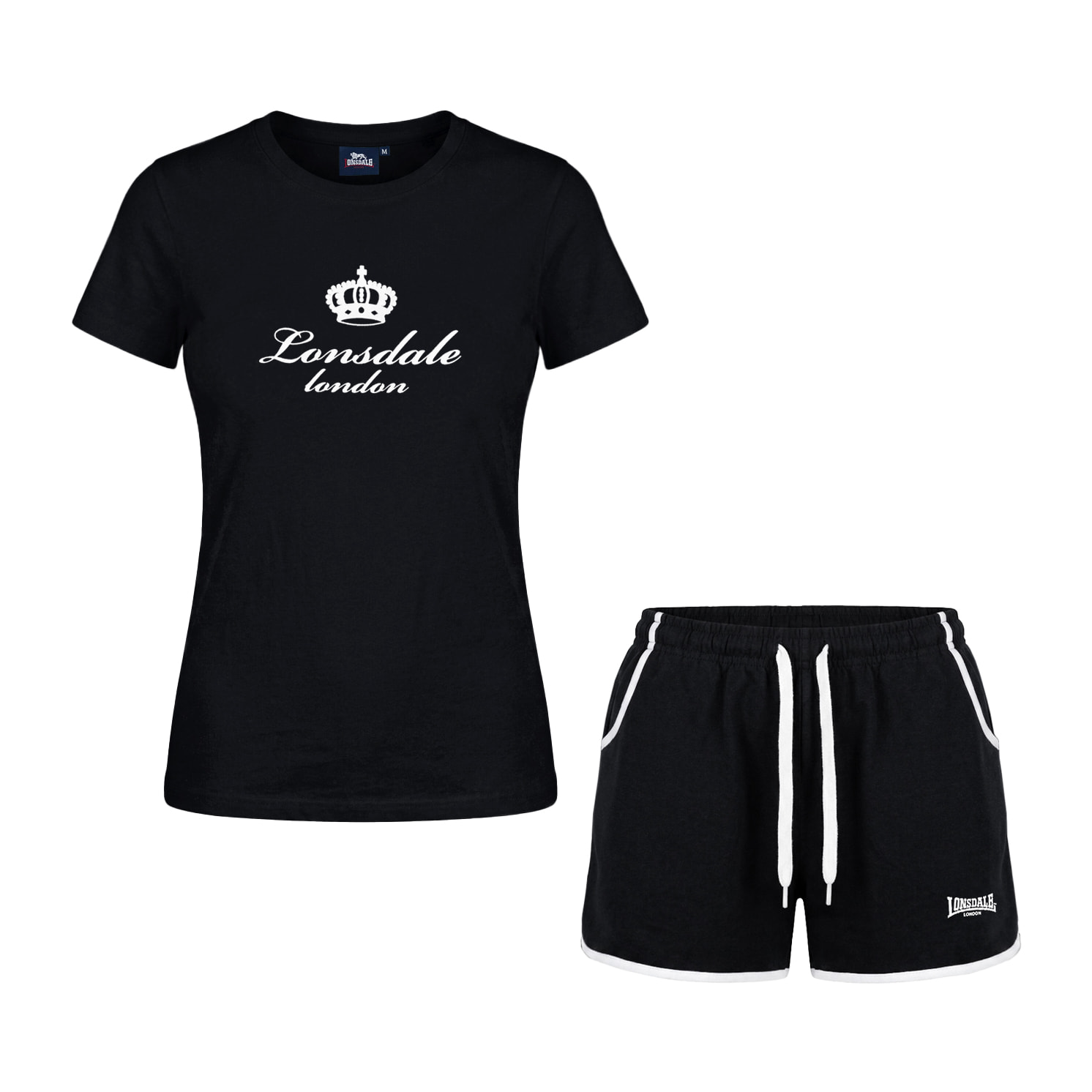 Completo Set Donna LONSDALE Cotone Corto
