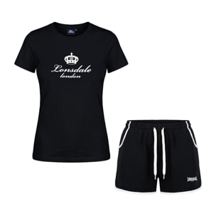 Completo Set Donna LONSDALE Cotone Corto