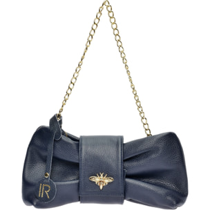 Borsa a spalla Isabella Rhea Blu