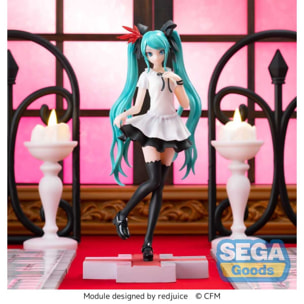 Hatsune Miku: Project Diva Mega39's Luminasta Pvc Statua Hatsune Miku -supreme- 18 Cm Sega