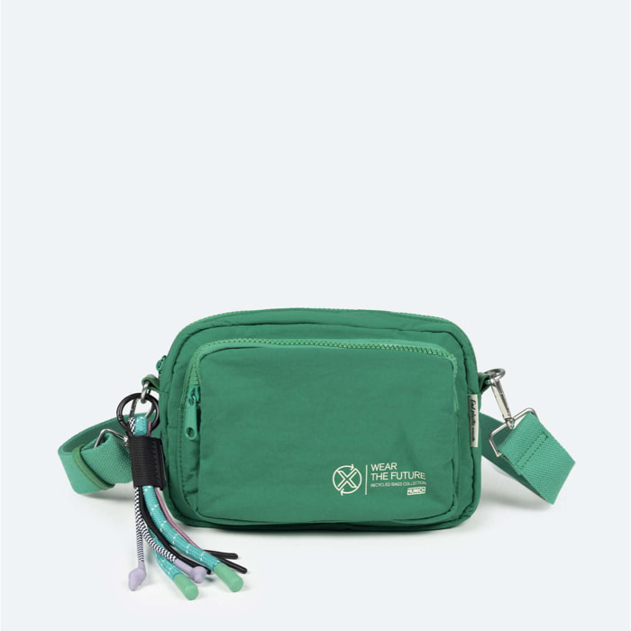 BOLSO DEEP RECYCLED CROSSBODY CAMERA C/GREEN