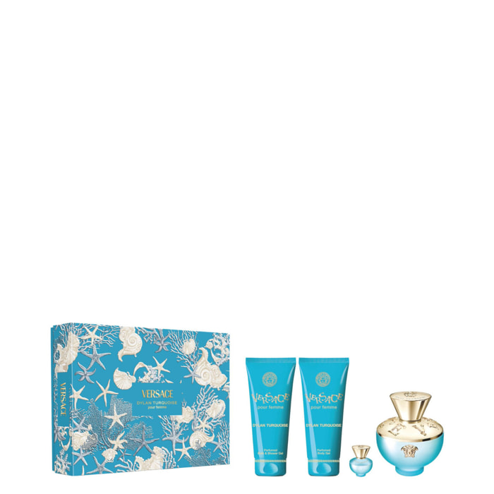 Dylan Turquoise - Coffret Eau de Toilette 100ml + 3 Produits