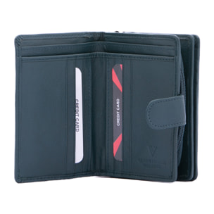 Portafoglio  da donna ecopelle Prodotto Vegano 13x9,5x4 cm