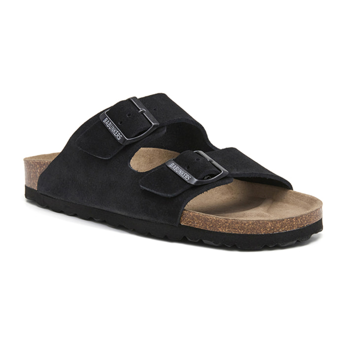 SANDALIA BABUNKERS NEGRO