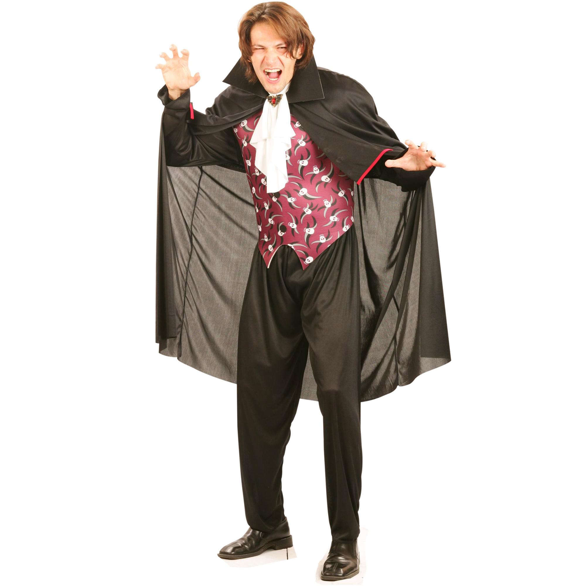 Vampiro Conte Dracula Costume Halloween Uomo