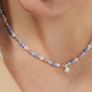 Collar Likdu acabado plata