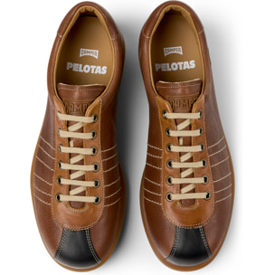 Zapatillas - CAMPER Pelotas Ariel - Marron - Cuero liso