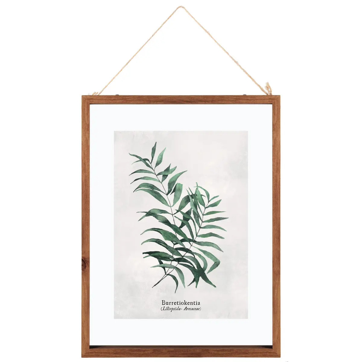 Cadre "Feuilles" en verre 38x48 cm