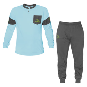 Pigiama Lungo Uomo KAPPA Cotone Leggero