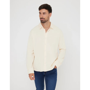 Camisa Manga Larga Crema - Atti