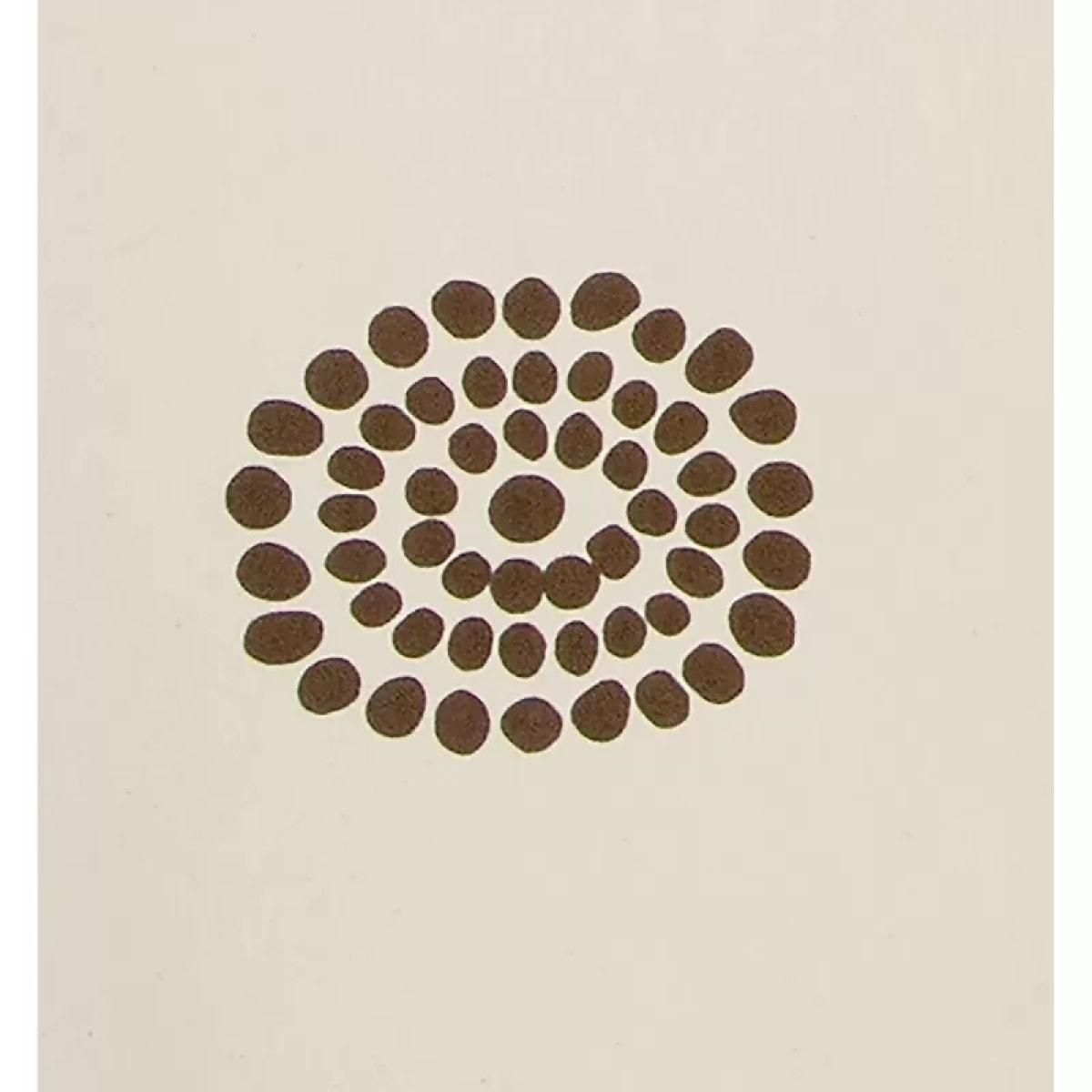 Rideau de douche Coton & Polyester TRIBAL 180x200cm QUALITE PREMIUM Beige & Marron - Anneaux inclus MSV