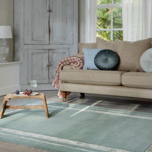 Tapis salon et chambre fait main en laine motif simple CHICDOUJ