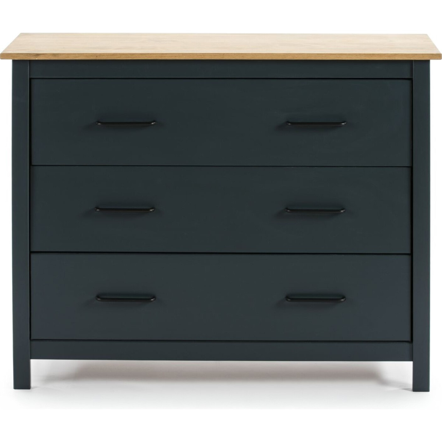 Commode 3 tiroirs en bois massif - IDA