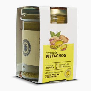 Crema de Pistachos con Aceite de Oliva Virgen Extra 180 g.