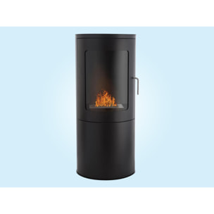 Estufa de etanol en acero puerta de cristal templado BESTFIRE COMPACT B PURLINE 3000 W