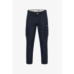 Pantaloni Esercito cargo blu uomo