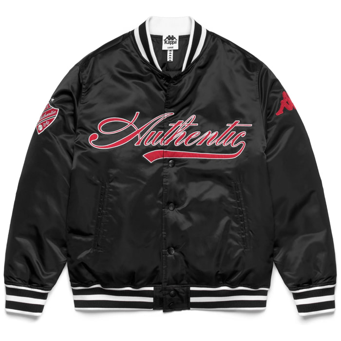 Kappa - Chaquetas Hombre Negro - Authentic Olao
