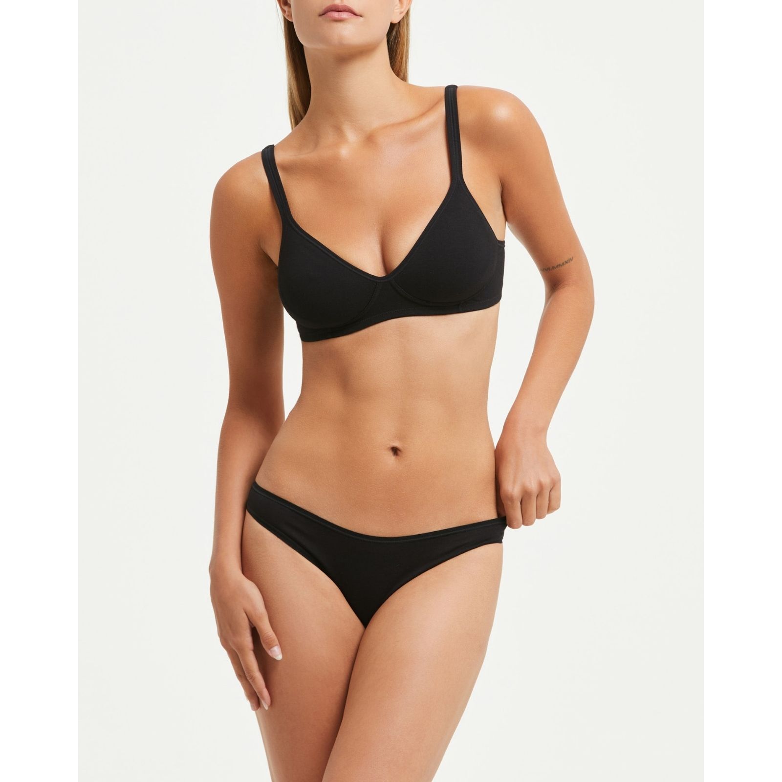 Reggiseno cotone lunetta