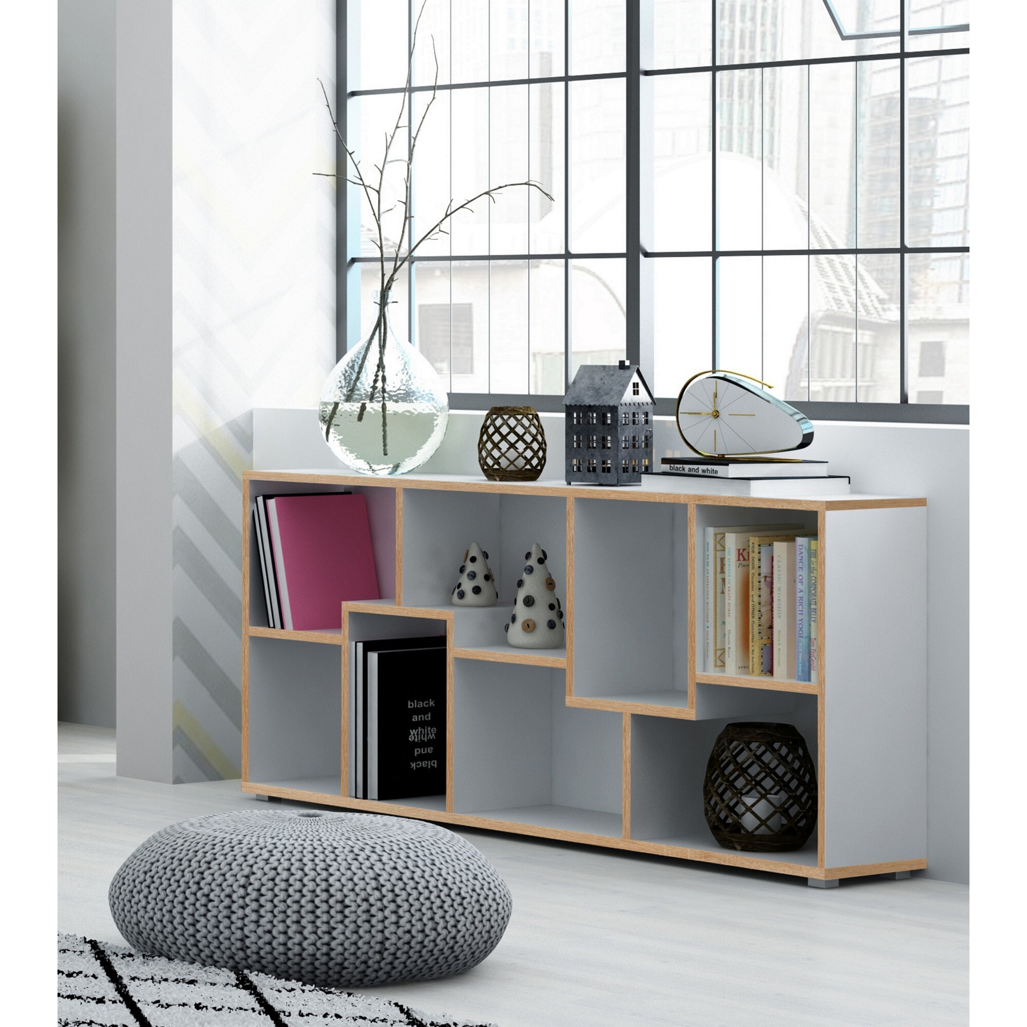 Tomasucci Libreria RANDOM-A marrone